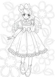 Manga Ausmalbilder Madchen Ausmalbilder Malvorlagen Ausmalen