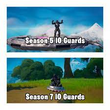 At Least Season 7 Io Guards Dont Have Tactical Ar S Fortnitebr