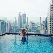 Sizzle Up Your Bangkok Trip Time To Enjoy These 11 Hotels With Infinity Pools And Bathtubs With Mind Blowing View Bangkok Vacation Bangkok Hotel City Vacation