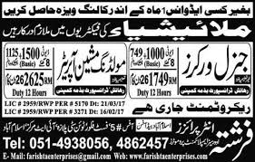 Latest Jobs For General Workers Molding Machine Operators In Malaysia General Worker Job Jobs In Pakistan