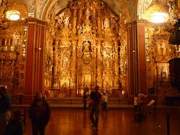 Vista General Del Templo De San Francisco Javier Tepotzotlan Mex Templo De San Francisco Templo Arte Barroco