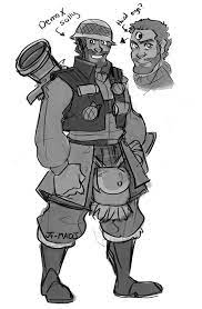 Demoman Soldier Fusion Au Tf2 Team Fortress 2 Medic Team Fortress 2 Team Fortess 2