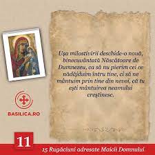 Prea sfanta nascatoare de dumnezeu. SÄ Facem O RugÄciune CÄtre AgenÈia De Ètiri Basilica Facebook