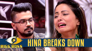 How tall is hina khan? Bigg Boss 11 Hina Khan Breaks Down After Meeting Her Boyfriend In The Show Youtube
