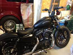 Hdiron883 Harley Davidson Iron 883 Custom Bobber Frisco Bars