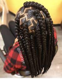 27 African American Little Girl Hairstyles Ideas New Natural Hairstyles Girls Hairstyles Braids Big Box Braids Braids For Kids