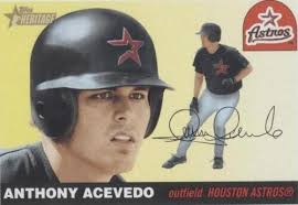 2004 Topps Heritage Chrome #THC87 Anthony Acevedo RC #/1955