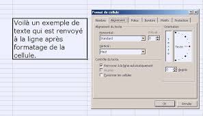 Un bel exemple, c'est la mise en forme du texte, quand on veut forcer le passage à la ligne à un endroit précis dans une cellule afin que le texte s'affiche sur plusieurs lignes. Excel Forcer Le Renvoi A La Ligne Dans Une Cellule