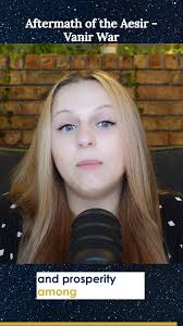 The #Aesir and #Vanir, once enemies, united to form a combined pantheon and  ushered in a golden age of unity and prosperity, ---, #NorseMythology  #Mythology #VikingHistory #History #GodsAndGoddesses ...