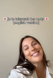 Je te laisserai des mots