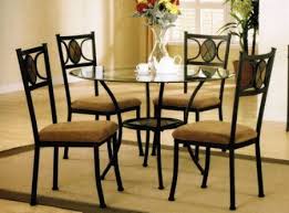 50 months interest free financing* on purchases priced at $999.99 and up made with your rooms to go credit card through 5/11/21. Amazon Com 5pc Round Metal Dining Table Chairs Set In Dark Bronze Finish Home Kitchen Round Dining Table Sets Glass Dining Room Table Unique Dining Room