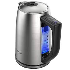 Electric Kettle Vava Stainless Steel Tea Kettle Adjustable Temperature Control 1 7l Cordless Hot Water Boiler Heate Electric Kettle Boiler Heater Water Boiler