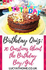 After guests fill in answers to the quizzes, the birthday guest of honor will attempt to provide the correct answers from memory. 70 Birthday Quiz Questions Family Friendly Party Fun Lucy At Home