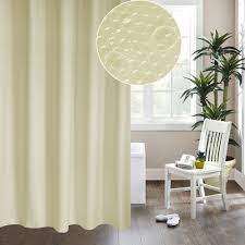 Thickening Waterproof And Mildew Curtain Honeycomb Texture Polyester Cloth  Shower Curtain Bathroom Curtains,Size:220*