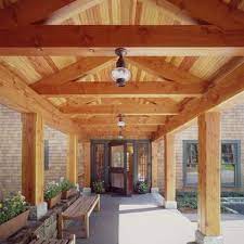 Any size, shape, thickness, hole placement and size of holes, among many other things. Exposed Beams Porch Design Ideas Pictures Remodel And Decor Porch Design Traditional Porch Breezeway