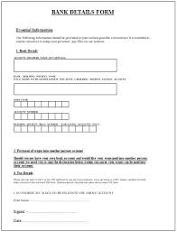 6 Bank Account Word Forms Word Excel Pdf Templates Word Form Word Template Bank Account