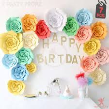 Check spelling or type a new query. 7pcs Paper Flower Decoration For Birthday Backdrop Decoration Craft Party Supplies Unicorn Pony 1st Birthday Party Propz Online Party Supply And Birthday Decoration Product Store
