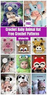 Diy Crochet Baby Animal Hat Patterns Crochet Baby Patterns Crochet Animal Hats Crochet Baby Hats