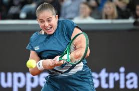 Jelena Ostapenko Challenges Unruly Fan During Linz Match