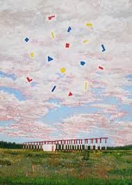 Aeroport Contemporary Landscape Landscape Painting