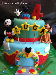 Gateau Maison De Mickey Mickey House Cake Mickey Mouse Cake Cake Design Cake