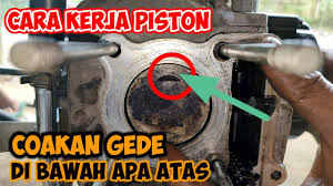 Saat pemasangan perhatikan tanda yang terdapat pada piston. Tutorial Cara Pasang Piston Seher Vega Jupiter Dan Cara Kerja Kelep Youtube