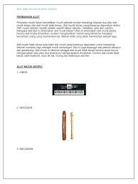 Live bahasa melayu menengah rendah ayat songsang 2 tuisyenpercuma. Jenis Jenis Alat Muzik