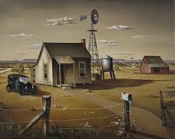 Charles T Bowling Mason County Landscape 1938 Egg Tempera On Composition Board Dallas Museum Of Art Dallas Museum Of Art Dallas Museums Americana Art Paintings