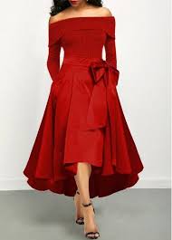 Off The Shoulder Bowknot Detail Red Maxi Dress Modlily Com Usd 41 20 In 2020 Red Dress Maxi Maxi Dress Maxi Dress Sale