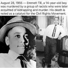 Rest in Power young man ❤️🖤💚 Emmett Till (July 25, 1941 to August 28,  1955) #emmittill #gonebutneverforgotten