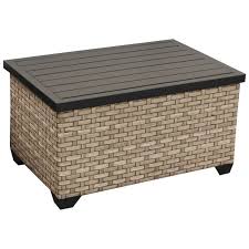 Check spelling or type a new query. Tkc Monterey Outdoor Wicker Storage Coffee Table In Summer Fog Tkc015b Sct