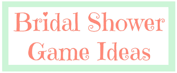 Sweet Little Ones Bridal Shower Games