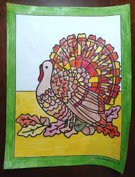 My favorite of these turkey coloring pages is the big gobbler with his bright red wattle and his tail fanned in a circle behind him. 30 Turkey Coloring Pages Digital Interactive Thanksgiving Printables