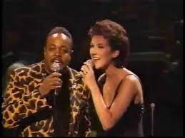 Dion and bryson's recording session at the power station was filmed and later interpolated with various scenes from the film in order to create a music video. Celine Dion Peabo Bryson Beauty And The Beast Japan 1994 Youtube