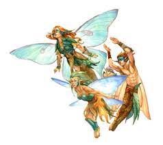 Sprites Flying Fey Pathfinder Pfrpg Dnd D D 3 5 5e 5th Ed D20 Fantasy Mythical Creatures Fantasy Fantasy Fairy Fey Creatures