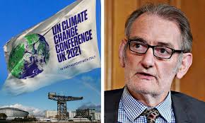 Sir Ian Diamond jetted into Glasgow climate summit from London