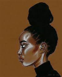 Black Art In America Llc Portraits Afro Art Female Art Visual Art