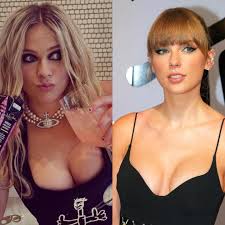 Boobs: Avril Lavigne vs Taylor Swift : rCelebBattles