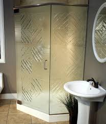 Beautiful frosted glass pattern for bathroom entry doors. Frosted And Textured Glass Options For Shower Doors