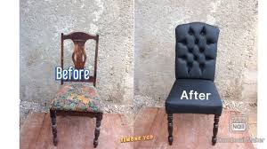 diy dining chair make over jamaican style youtube in 2021 diy furniture restoration dining chairs dining chairs diy