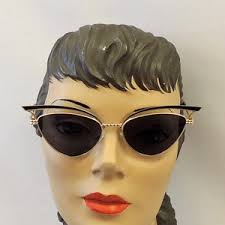 Ethel Brown Art Deco Small Round Sunglasses Retro 1920s 1930s Style UV400
