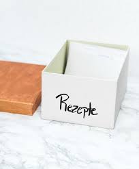 Diy Rezeptbox Basteln Kreative Idee Zur Rezept Aufbewahrung Basteln Kreativ Kreative Ideen