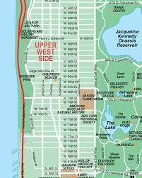 Upper West Side New York City Streets Map Street Location Maps Of Nyc Sights Museums Shopping Tours Arts And Thea Nyc Map Map Of New York Upper West Side