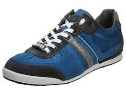 Details About New Hugo Boss Mens Premium Sport Sneaker Shoes Akeen Medium Blue 50247604 421
