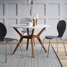 Emmond Mid Century 42 Round Dining Table Project 62 Scandinavian Interior Design Scandinavian Interior Round Dining Table Mid Century Dining Table Dining Table