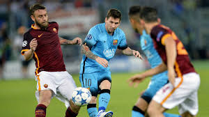 Ne manquez plus un match ligue des champions uefa grace a notre livescore de football europe. Le Barca Bute Sur Une Roma Tres Inspiree Eurosport