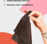 BLAQ Cleanse & Exfoliate AHA Wipes | Charcoal & Glycolic Acid