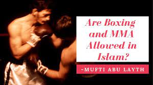 I believe it is only haram when you are in a competition. Does Islam Allow Boxing Or Mma Mufti Abu Layth Youtube