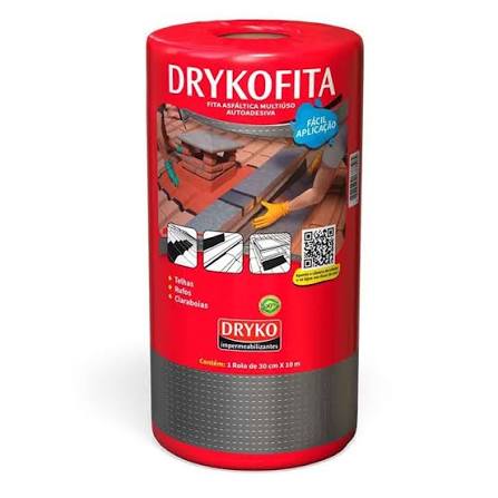 Fita Manta Alum 30X10 Dryko