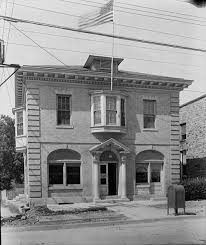 Govans Branch Post Office York Road And Homeland Avenue Baltimore Ca 1915 Hughes Company 8 X 10 Inch Gla Baltimore City Historical Society Historical